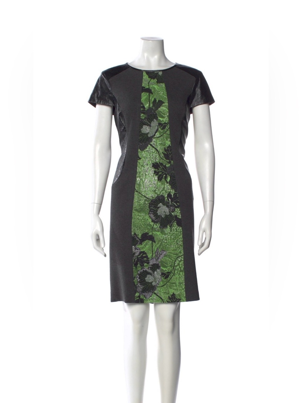 Teri Jon by Rickie Freeman cap sleeve floral dress size 10